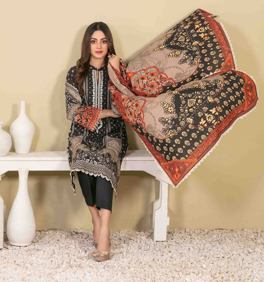 Luxury Khaddar Suit - Three piece