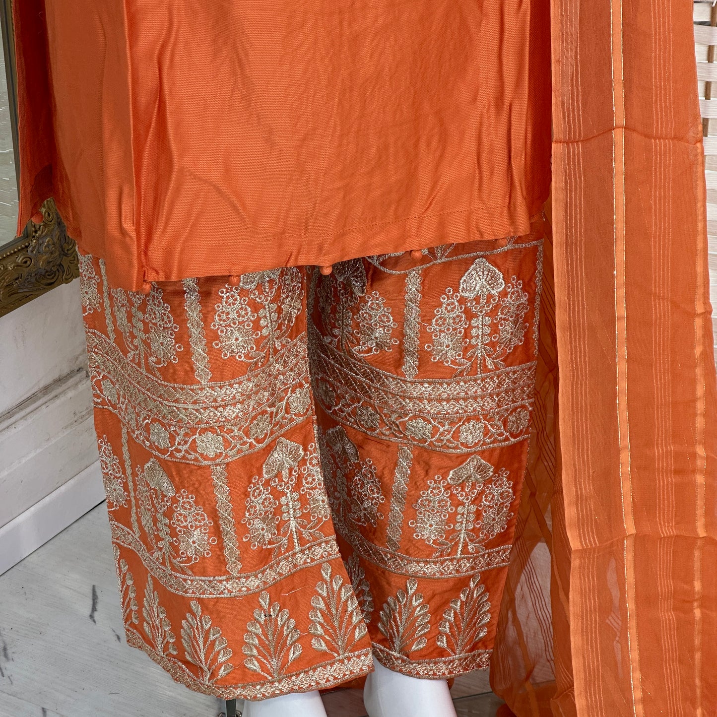 Luxury Silky Viscose Suit - Three piece