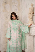 Luxury 3 Piece Cotton Suit - Mint