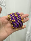 Kashmiri Bangles - Purple