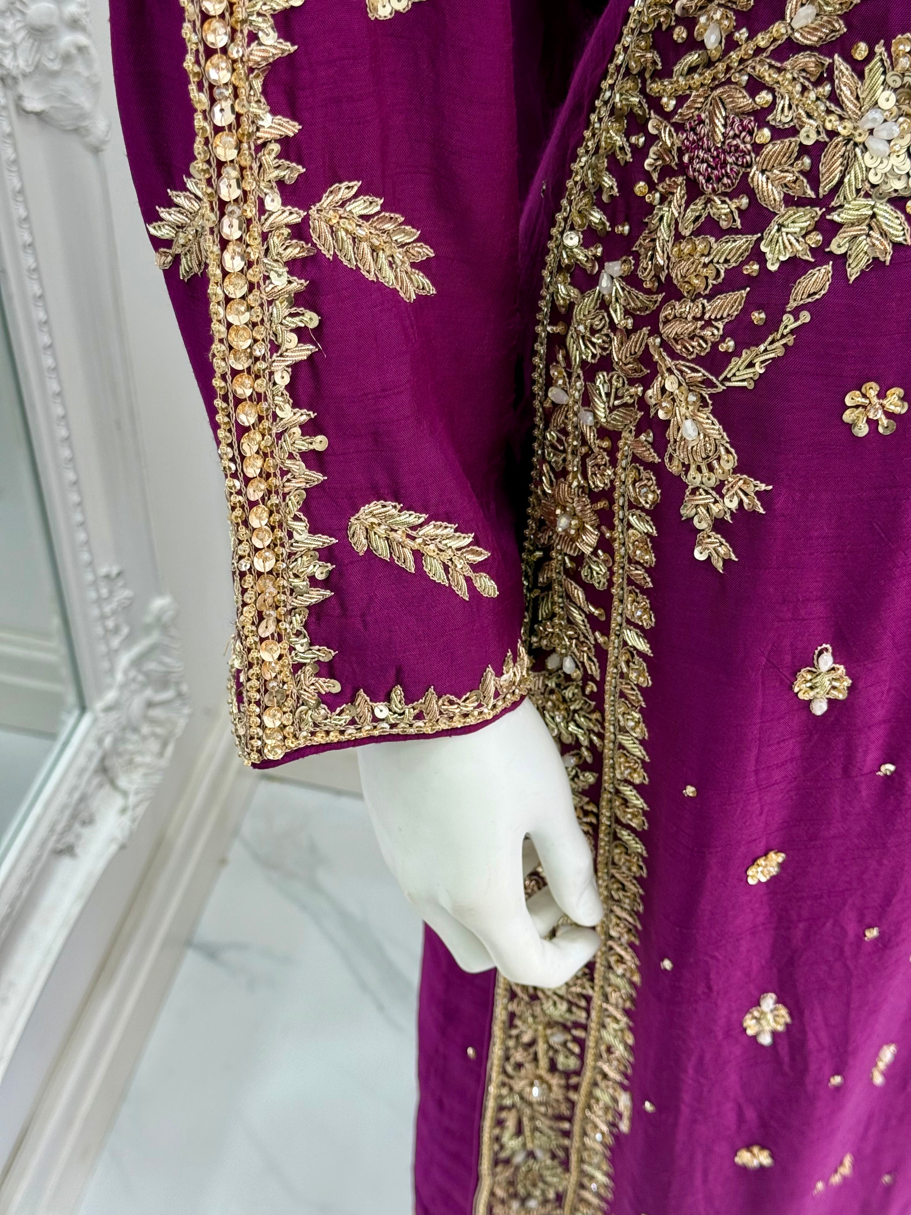 Gul-e-Zar - Purple