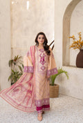 Luxury 3 Piece Cotton Suit - Blush