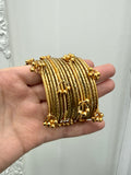 Kashmiri Bangles - Gold