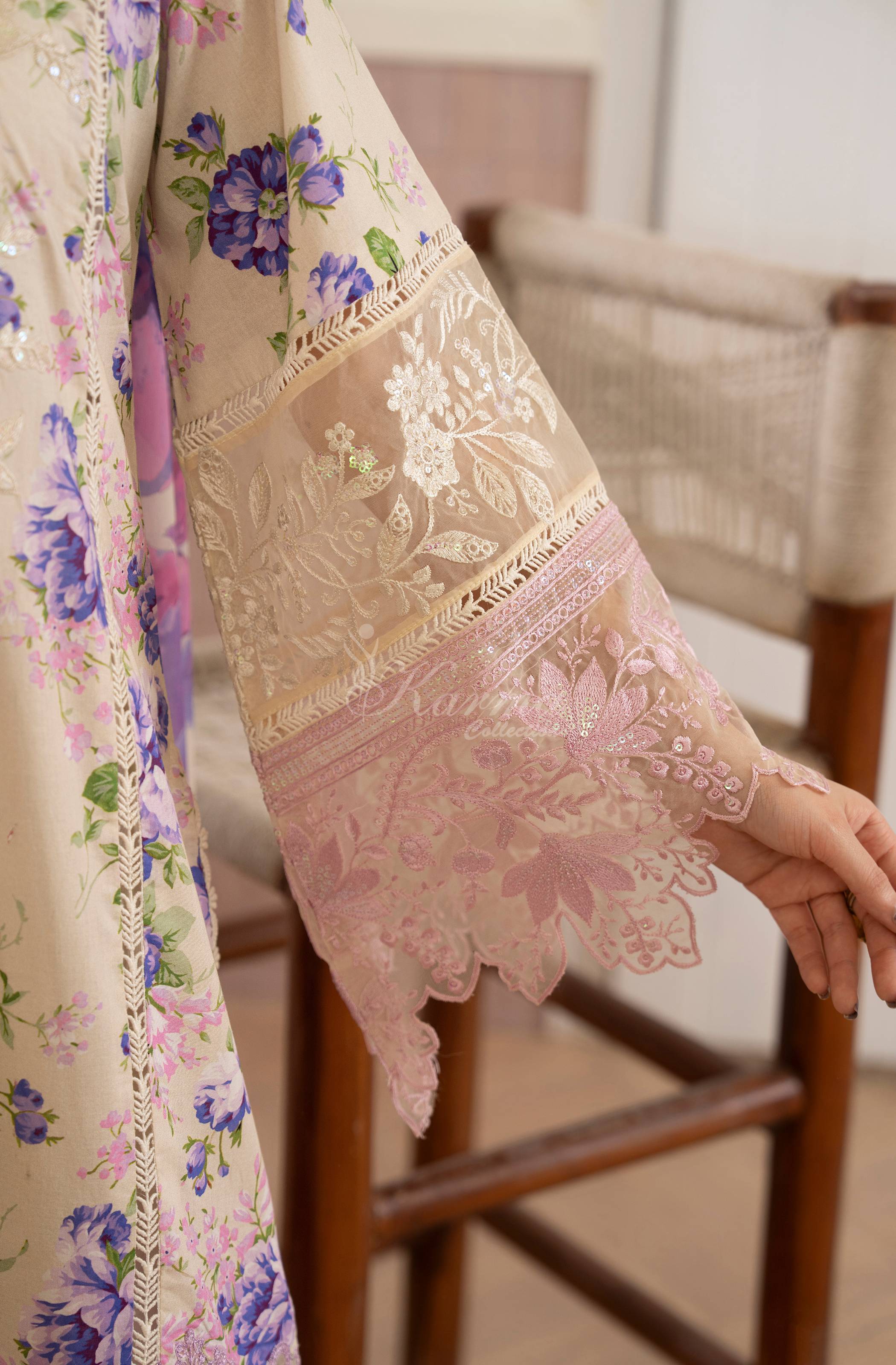 Pearl Ivory | Luxury 3 Piece Lawn Suit