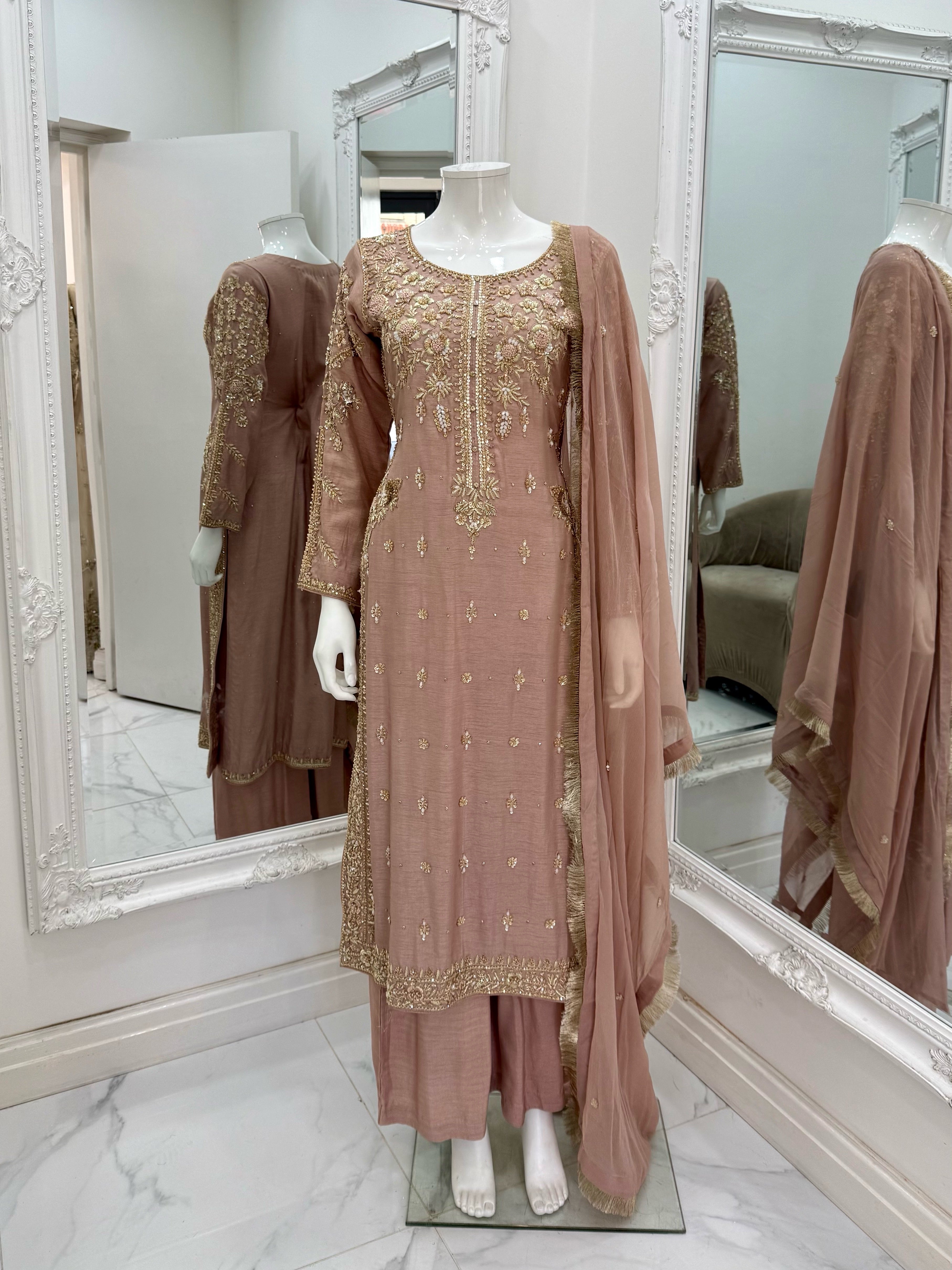 Gul-e-Zar - Tea Pink