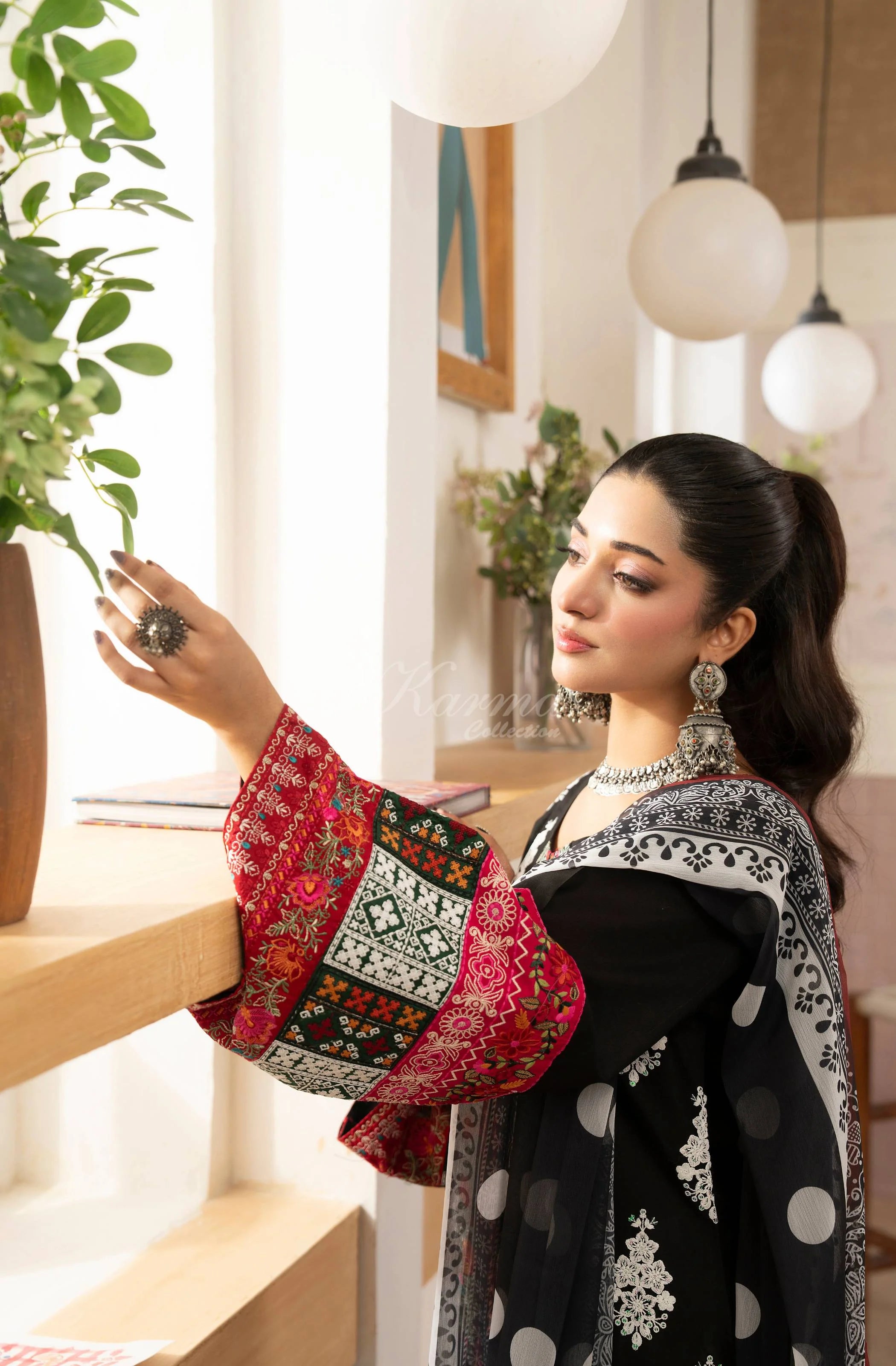 Polka | Luxury 3 Piece Lawn Suit