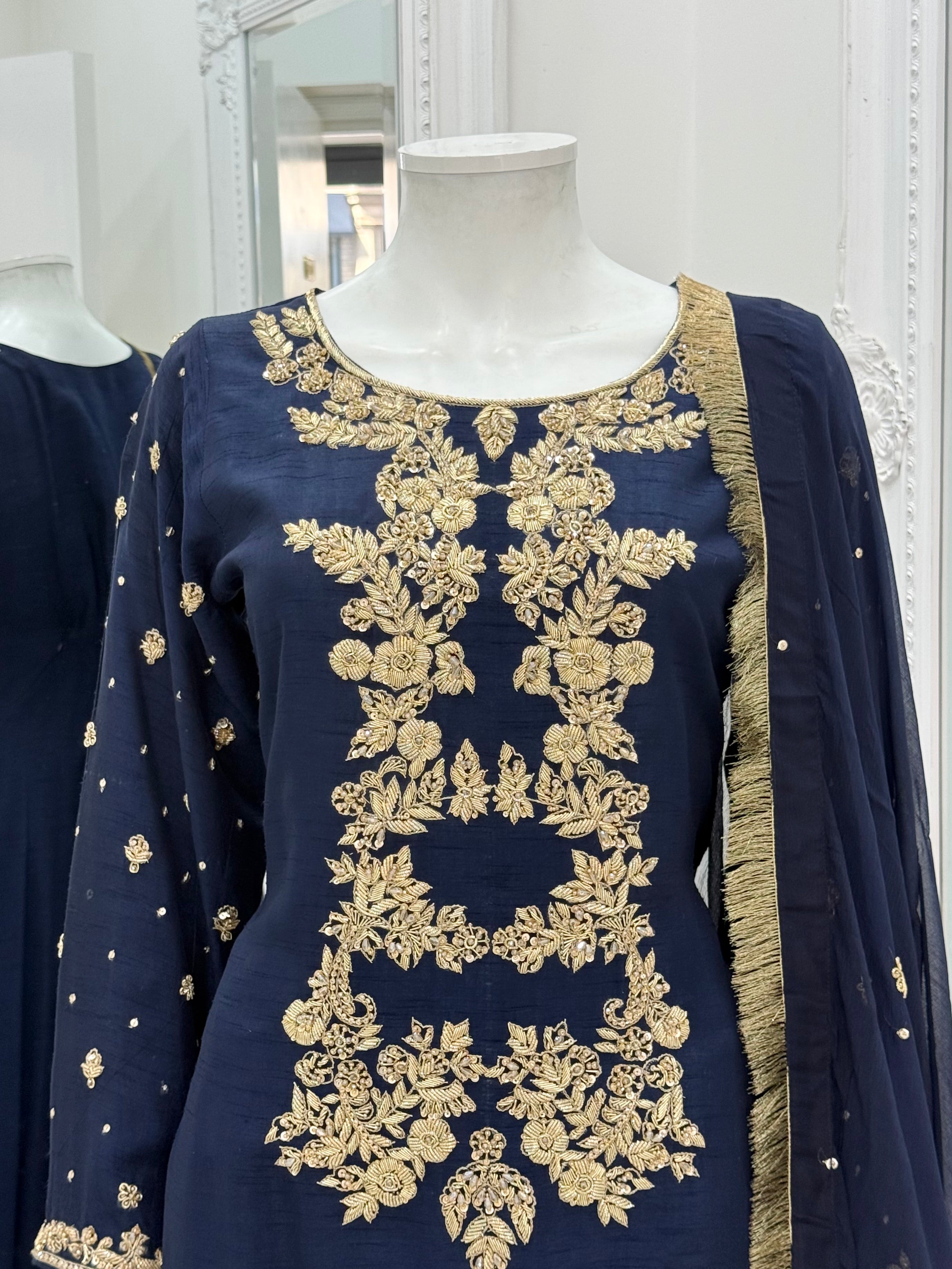 Hiba - Navy Blue