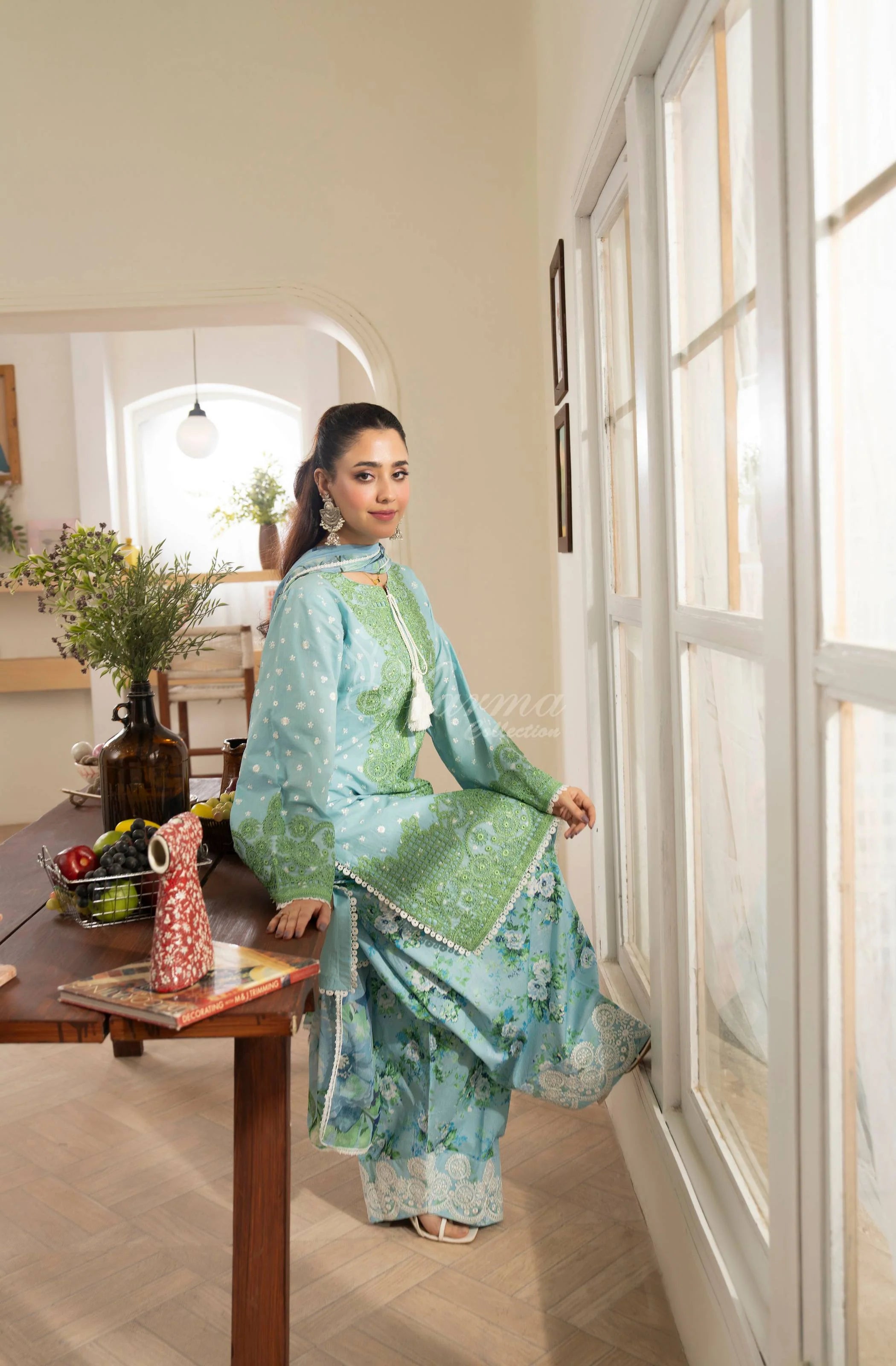 Sapphire | Luxury 3 Piece Lawn Suit