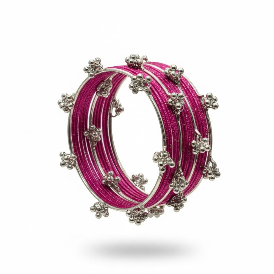 Kashmiri Bangles - Pink