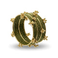 Kashmiri Bangles - Olive