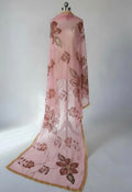 Hand Painted Floral Dupatta
