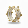 Kashmiri Bangles - White