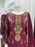 Sehar - Burgundy