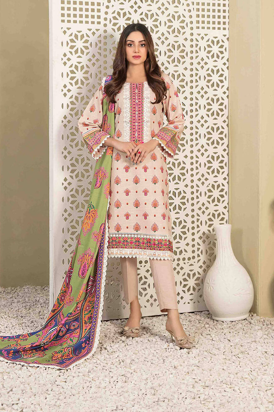 Luxury Khaddar Suit - Three piece