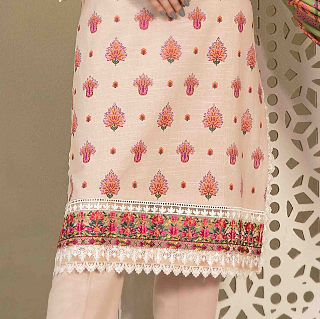 Luxury Khaddar Suit - Three piece