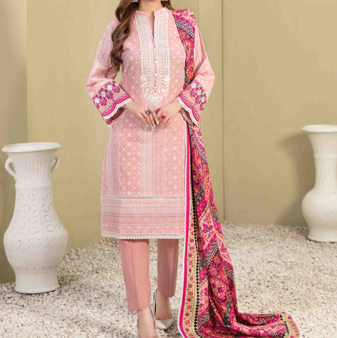 Luxury Khaddar Suit - Three piece