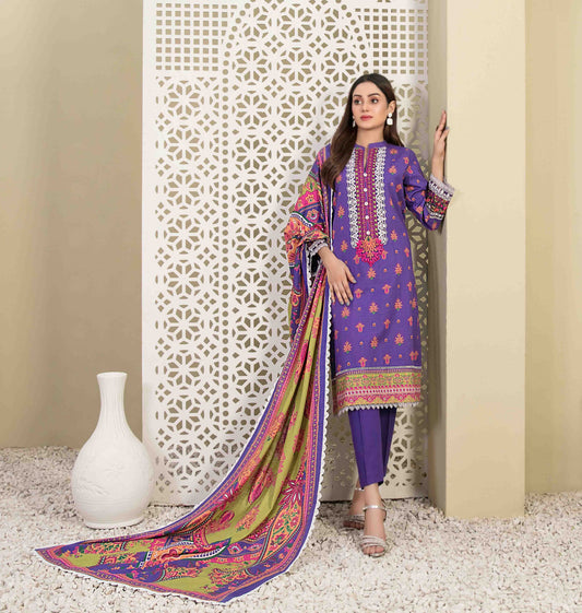 Luxury Khaddar Suit - Three piece