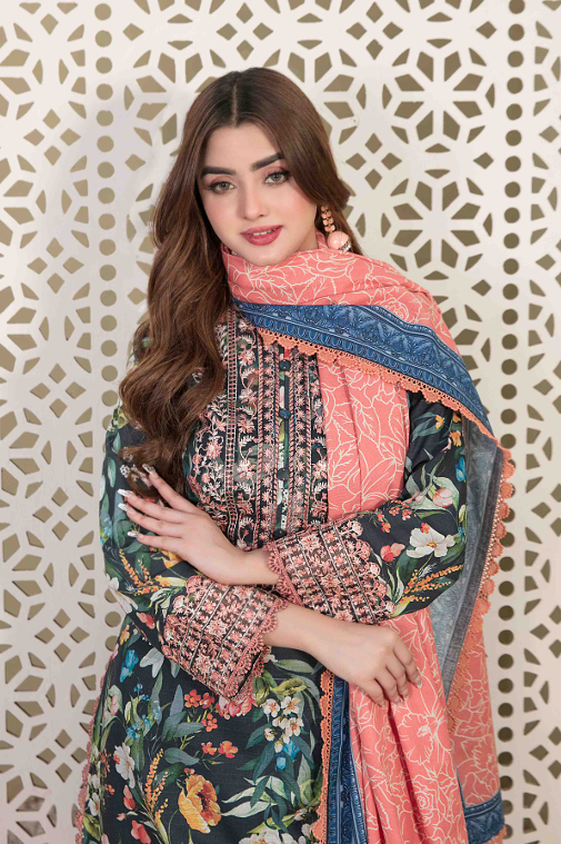 Luxury Khaddar Suit - Three piece